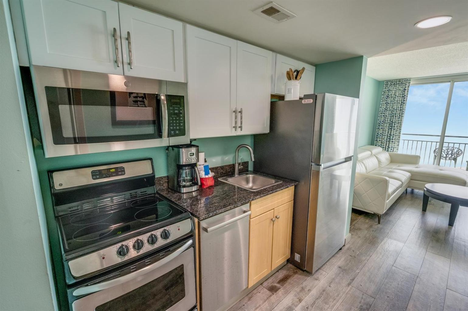 New Modern, Direct Oceanfront, Boardwalk, Views! Apartman Myrtle Beach Kültér fotó